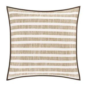 NWT NEW Oscar Oliver EURO Sham Vaughn Cotton Cocoa MSRP: $40